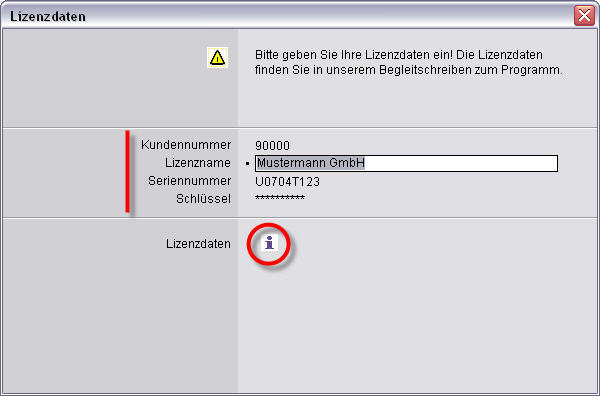 Start_Lizenzdaten