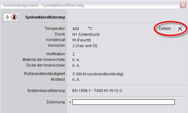 Klöassifizierung Details